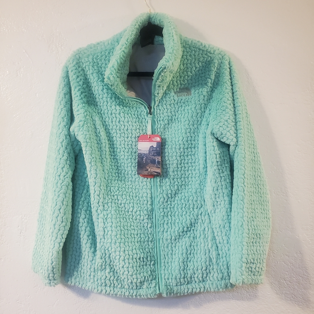 The North Face Youth Faux Fur Fleece Jacket